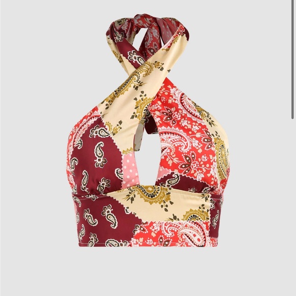 Cider matching paisley set - Picture 2 of 3